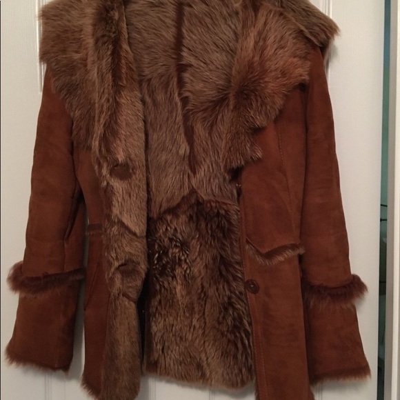 Shearling coat - Picture 2 of 6